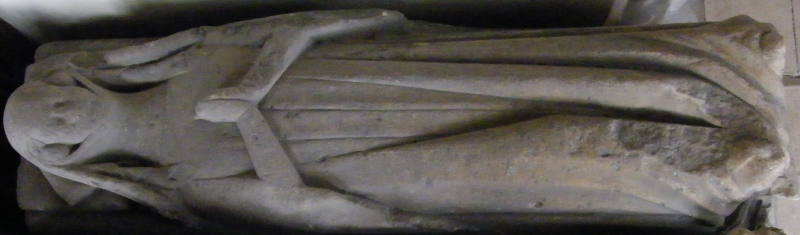 Coberley - St Giles Thomas de Berkeley 1350 and wife Joan le Archer 1369 remarried William Whittington